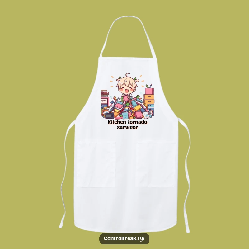 Funny Apron: Chaotic Organizer - Chef's Hilarious Kitchen Companion for the Master of Mess
