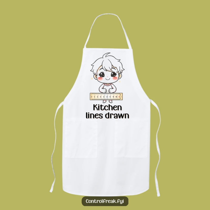 Funny Apron: Precision Pro - Chef's Hilarious Tool for the Planner and Maker