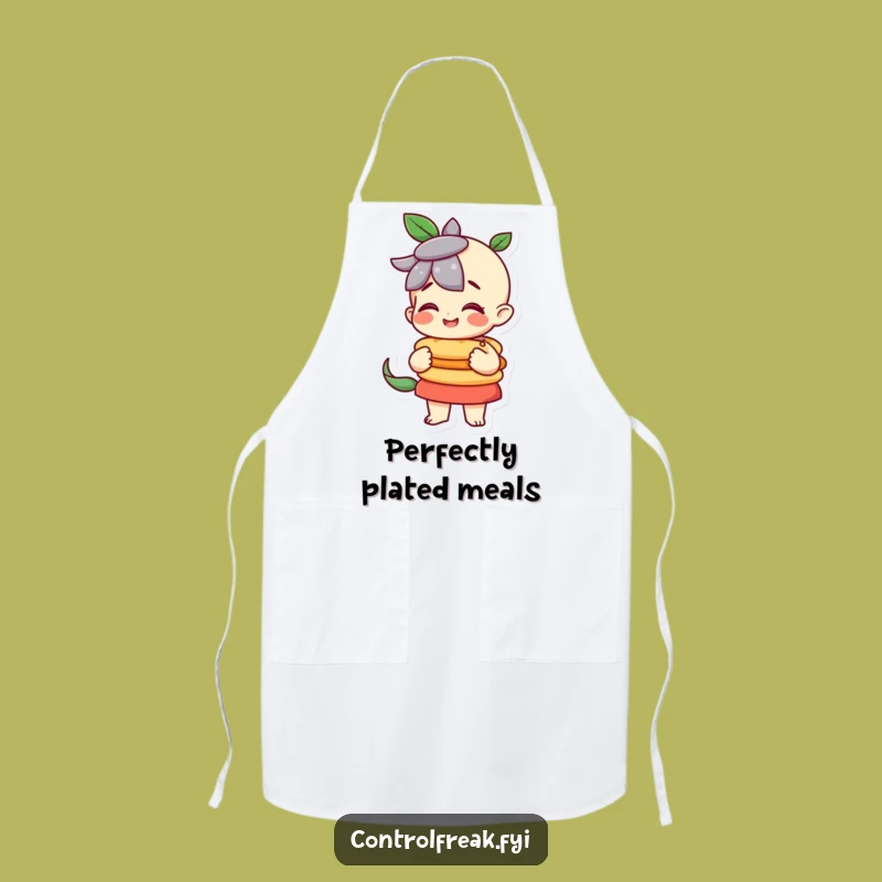Funny Balanced Stack Master Apron: Cook with Precision and Humor