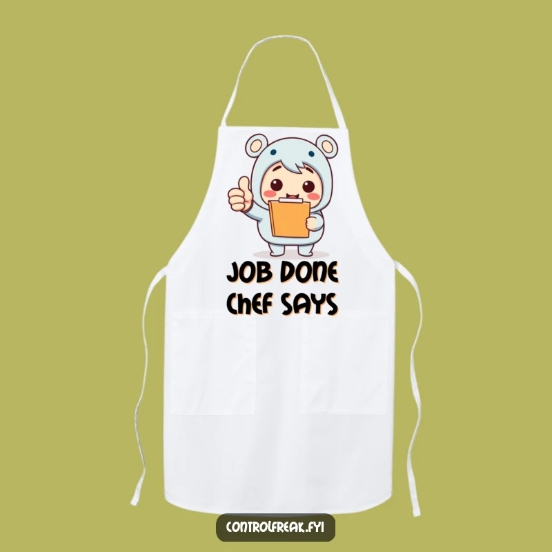 Funny Clipboard Chef Apron: Hilarious Kitchen Helper for Enthusiastic Cooks