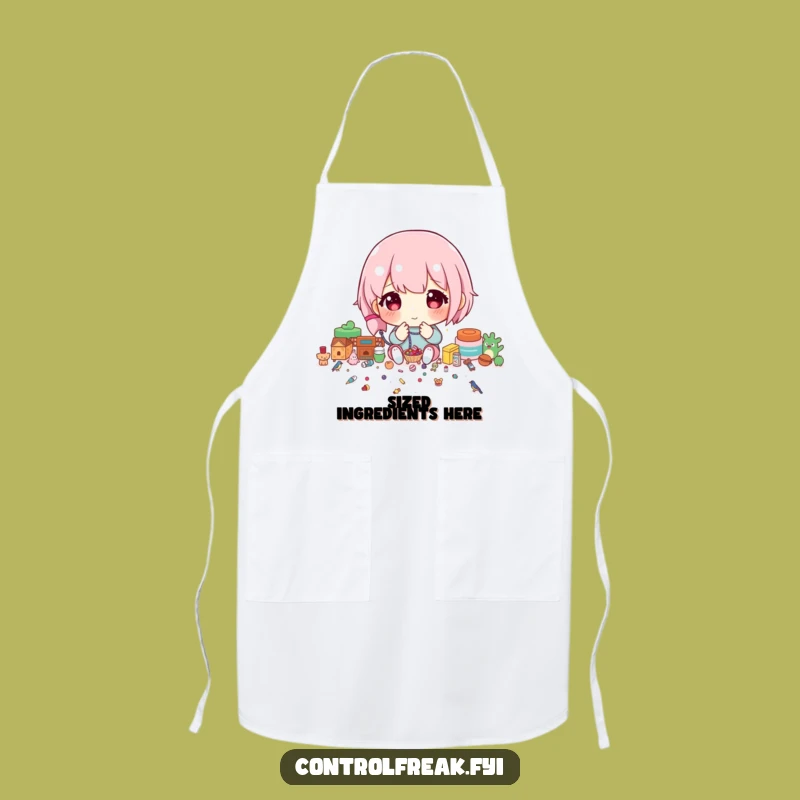 Funny Precision Master Apron: Kitchen Fun with Character Sorting Items, Chef's Funny Gift