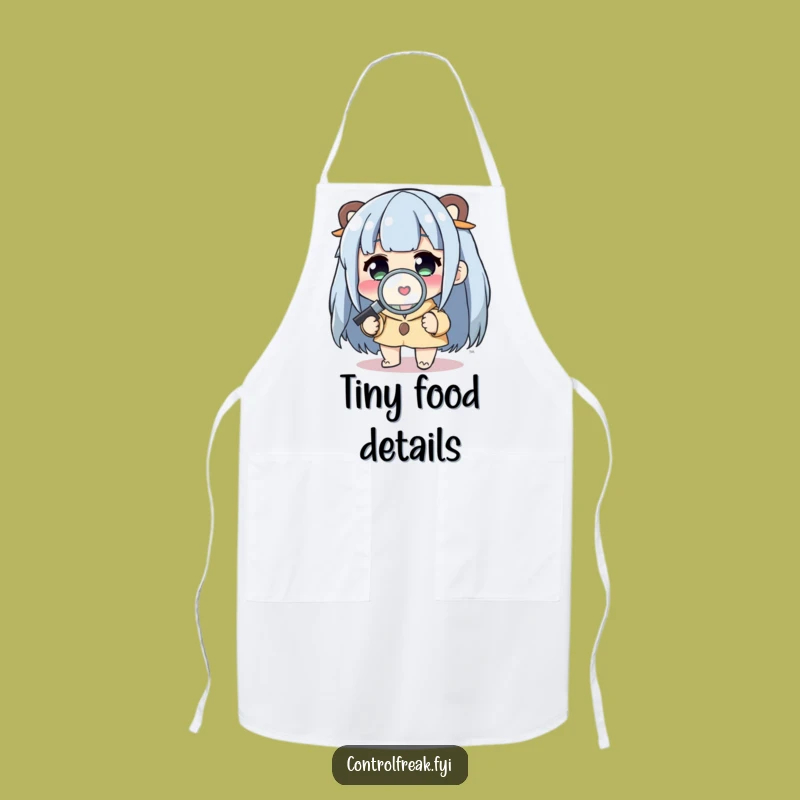Funny Apron: Detail Detective - Chef's Hilarious Kitchen Tool for the Inquisitive Mind
