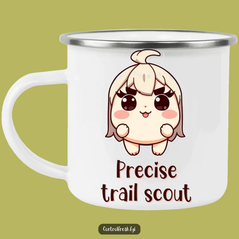 Funny Kawaii Precision Camping Mug: High Standards Outdoors