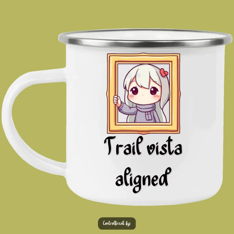 Funny Camping Mug: Level Horizon - Hilarious Outdoor Funny Gift