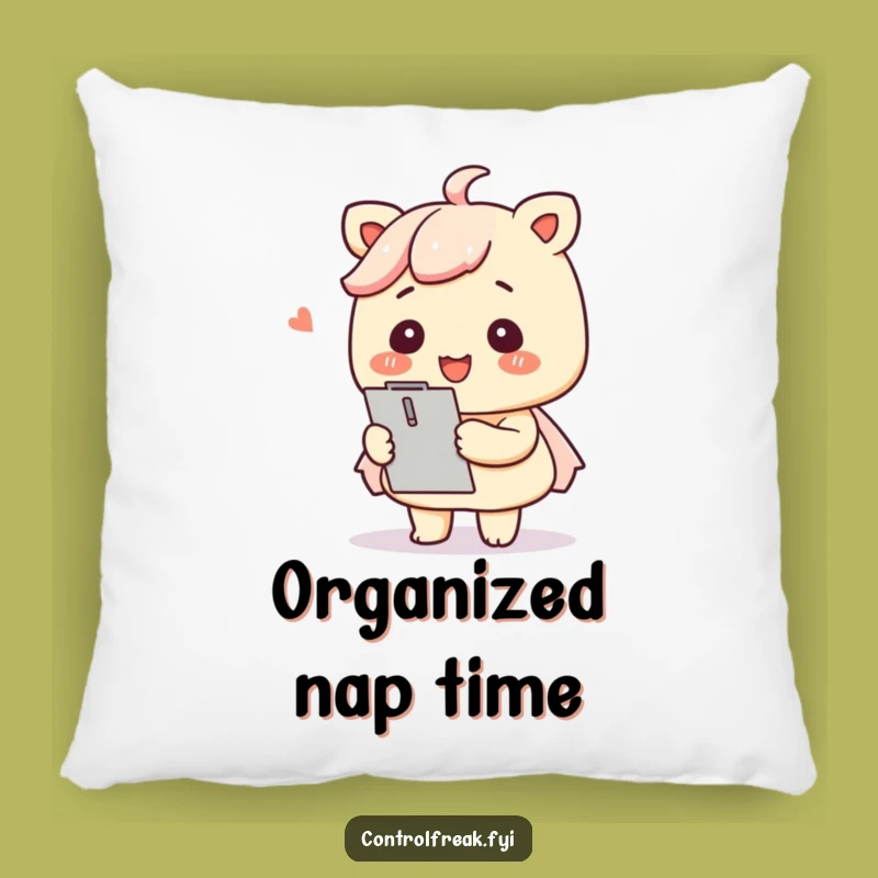 Soft Funny Kawaii Organizer Pillow - Cozy Order!