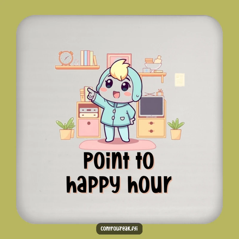 Funny Coasters: Organized Joy - Protect Surfaces Funny Gift Set