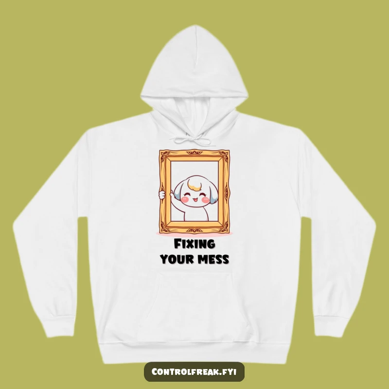 Cozy Funny Kawaii Decorator Hoodie: Stay Warm While Making Things Right - Funny Gift!