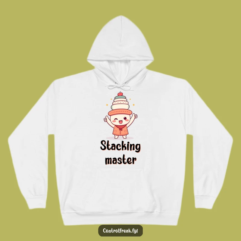 Cozy Funny Kawaii Perfectionist Hoodie: Stay Tidy & Warm with This Organized & Funny Gift!