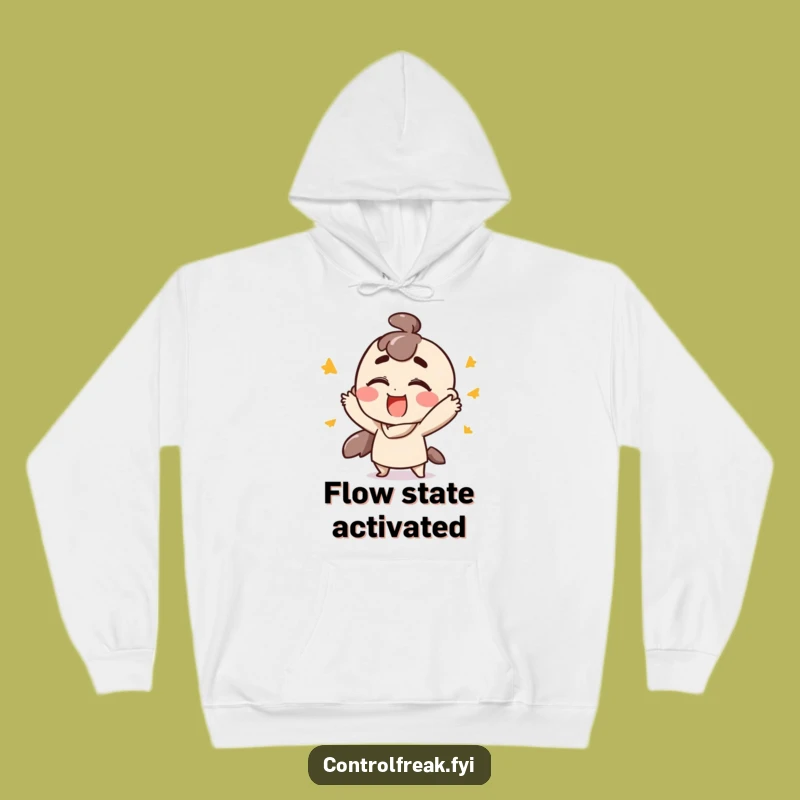 Funny Hoodie: Satisfied Gesturer, Cozy Completion Comfort Gift