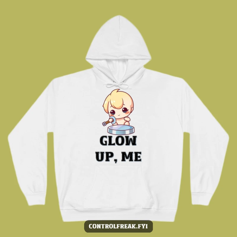 Funny Kawaii Polisher Hoodie: Cozy Meticulous Shine, Gleaming Comfort, Ultimate Funny Gift