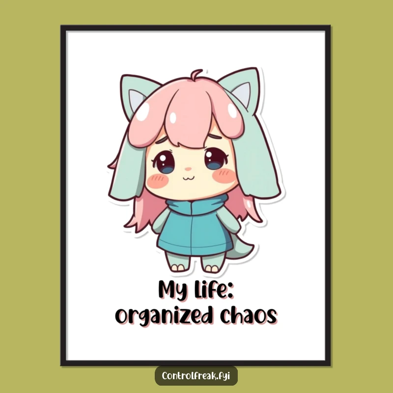 Funny Free Printable Wall Art: Satisfied Character, Quirky Downloadable Gift!