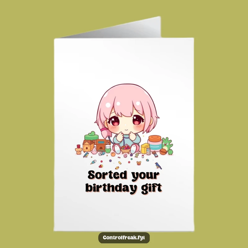 Free Printable Birthday Card: Precise Piler, Funny Detail Lover, Downloadable Laugh!