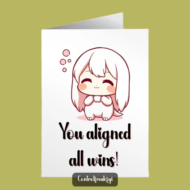 Free Printable Congrats Card: Content Character Humorous DIY Downloadable Gift