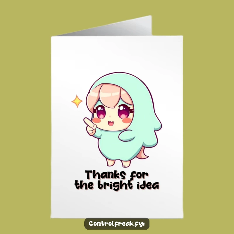 Free Printable Thank You Card: Gleaming Solution Finder Download