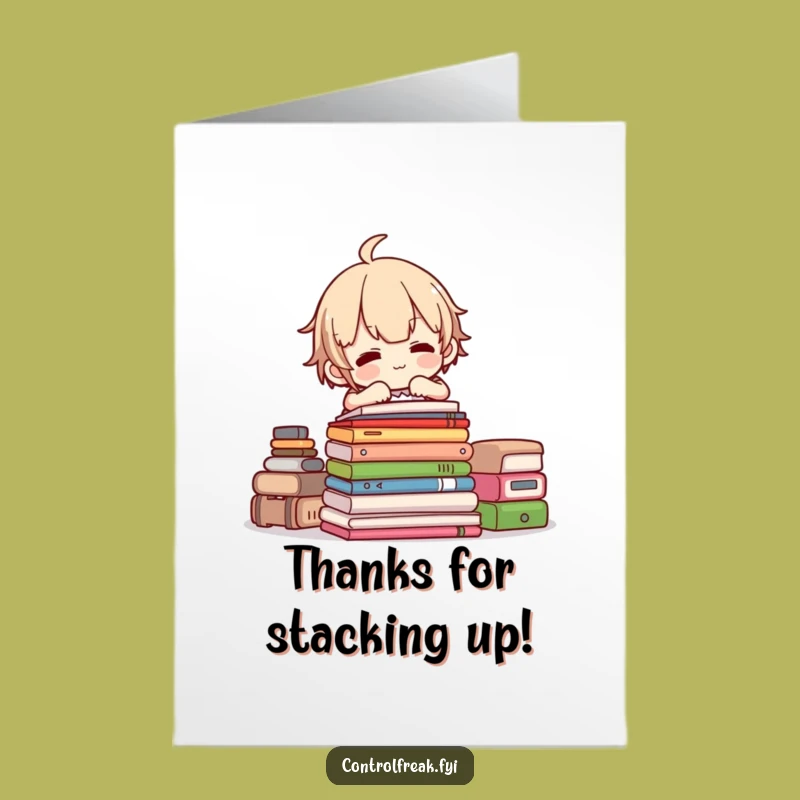 Free Printable Thank You Card: Neat Character Humorous DIY Downloadable Gift