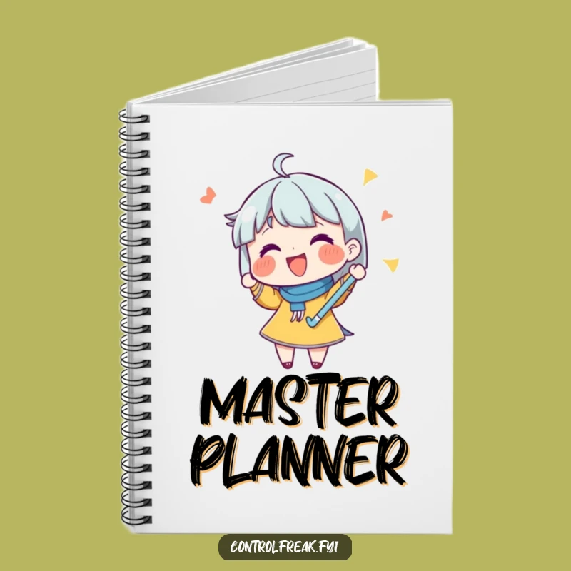 Funny 'List Master' Notebook: Journal Character Checking Off Goals, Perfect Gift for Organized Notes!