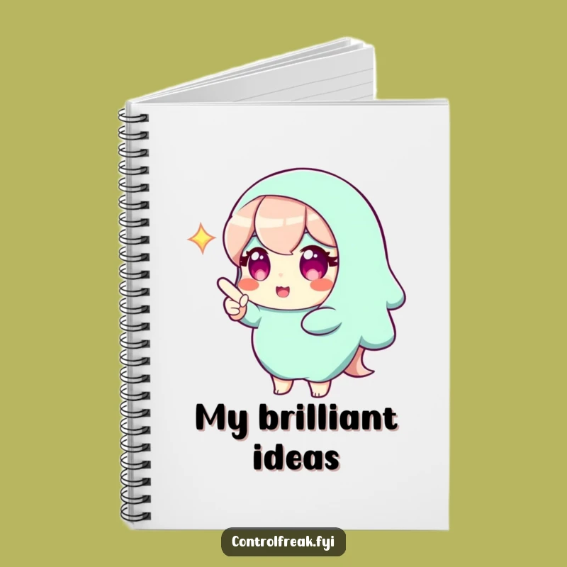 Funny Genius Solution Notebook: Jot Down Your Brilliant Ideas!