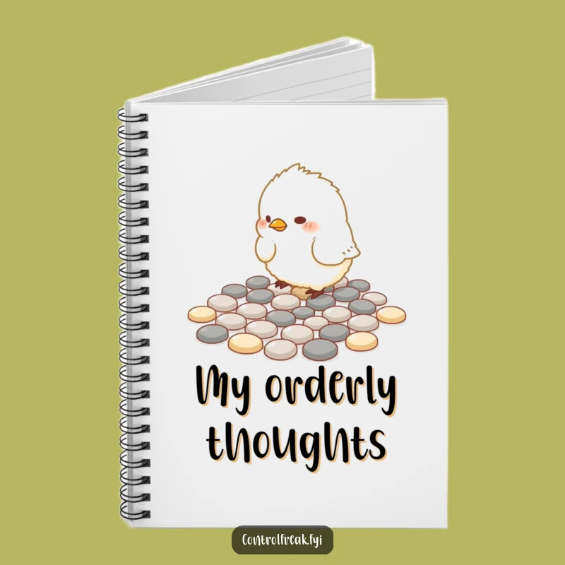Funny Bird Pattern Notebook: Jot Down Ideas with Geometric Precision