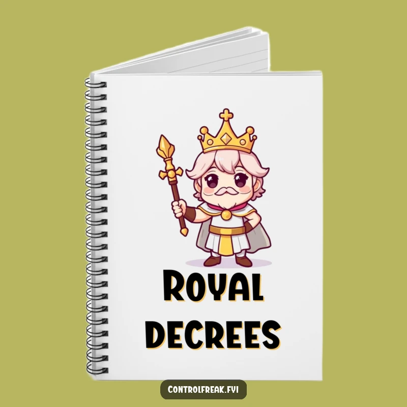 Funny Royal Notebook: Regal Character Journal, Perfect Funny Gift for Rulers