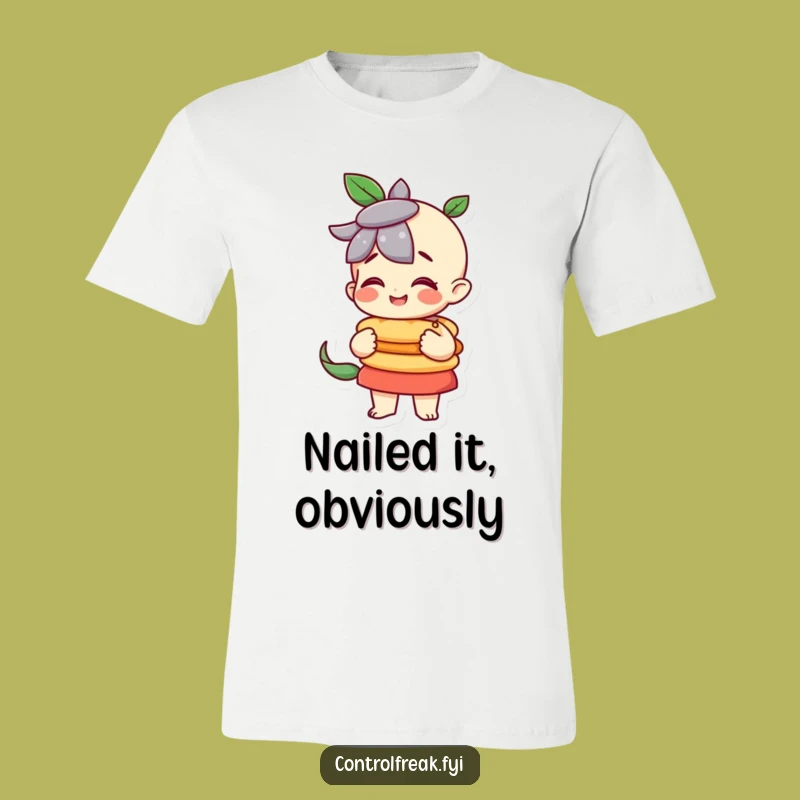 Funny Balanced Stack Master T-Shirt: Wear Your Achievements Proudly