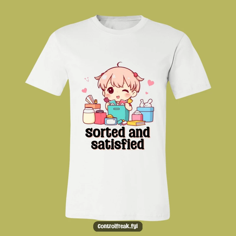 Funny T-Shirt: Sorting Success - Tee for the Organized Whiz