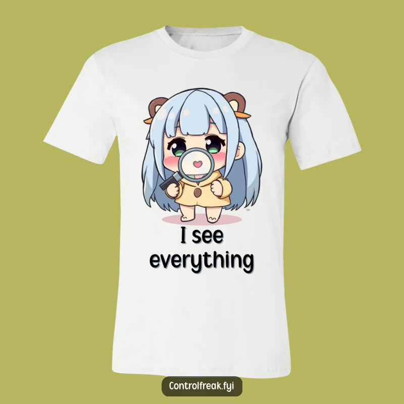 Funny T-Shirt: Detail Detective - Tee for the Sharp-Eyed Investigator