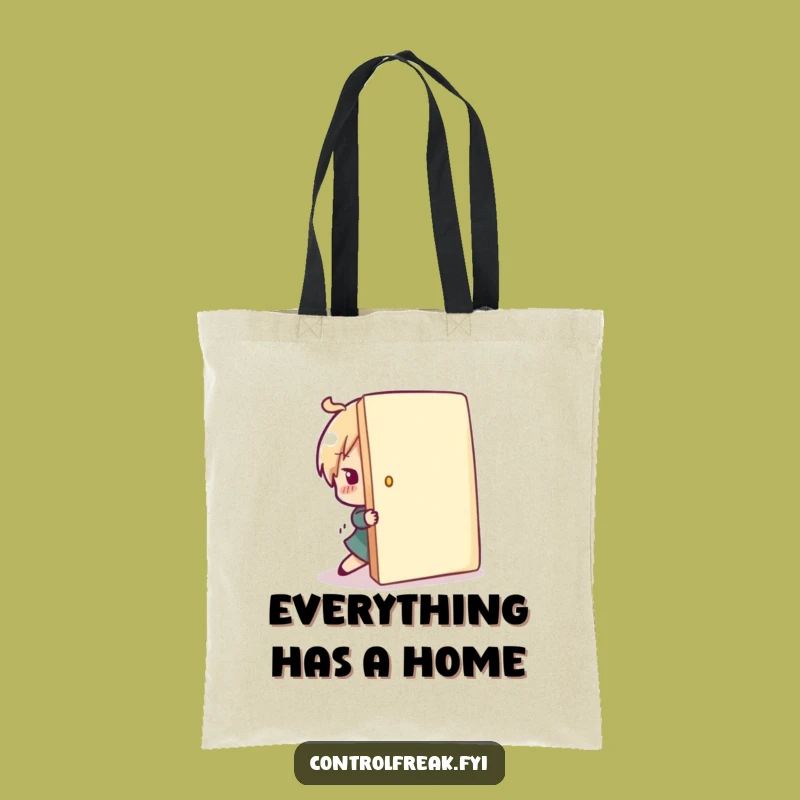 Funny Orderly Character Tote Bag - Hilarious Correction Bag, Great Gift