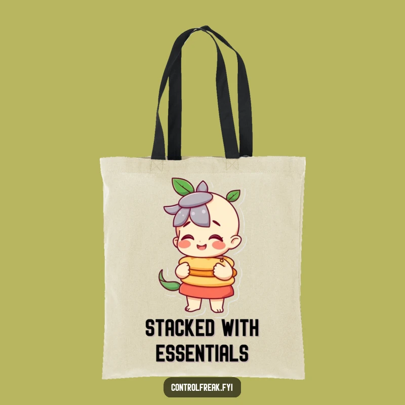 Funny Balanced Stack Master Tote Bag: Carry Your Order with Style
