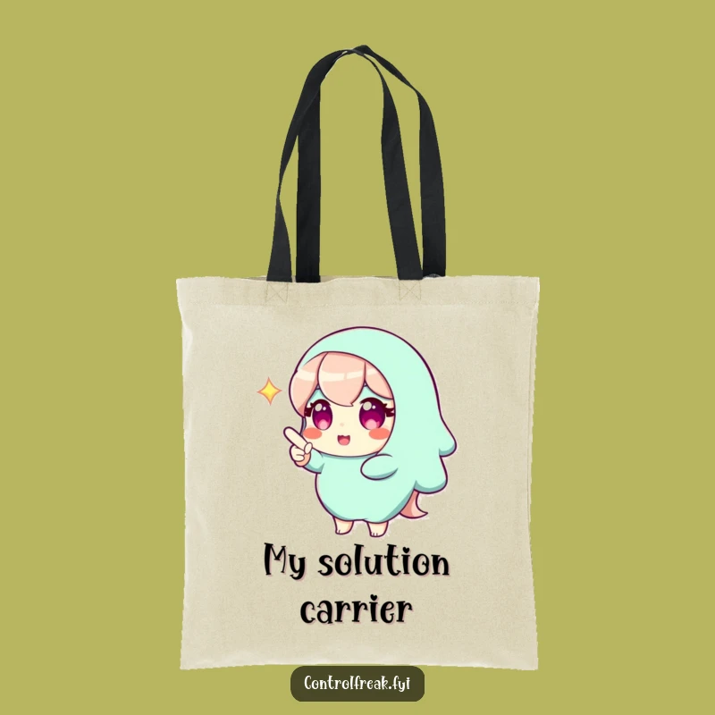 Funny Solution Finder Tote Bag: Carry Your Brilliant Ideas!